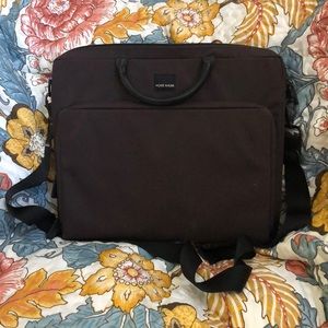 Acme Made Brown Sturdy 13" Slim Cargo Laptop Bag